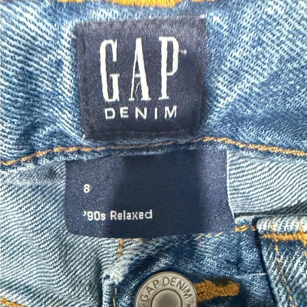Boys Gap blue 90s relaxed jeans Size 8 Good Condition